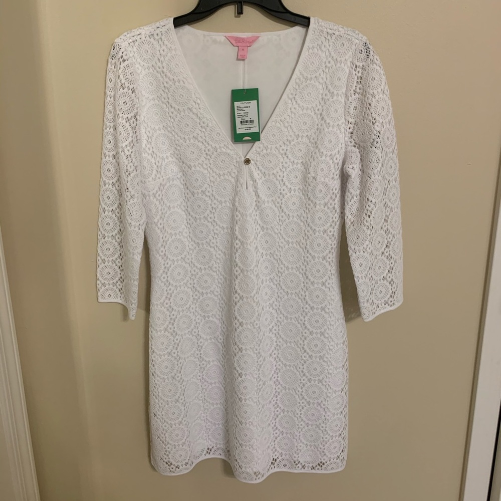 Lilly Pulitzer White Dress Size M